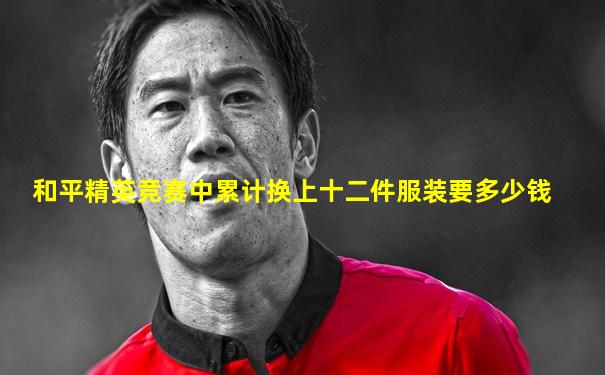 和平精英竞赛中累计换上十二件服装要多少钱