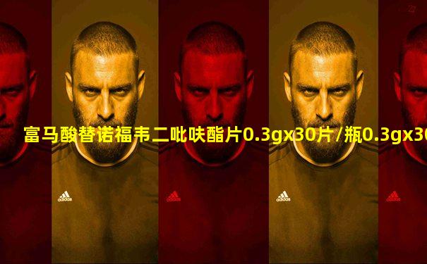 富马酸替诺福韦二吡呋酯片0.3gx30片/瓶0.3gx30片/瓶