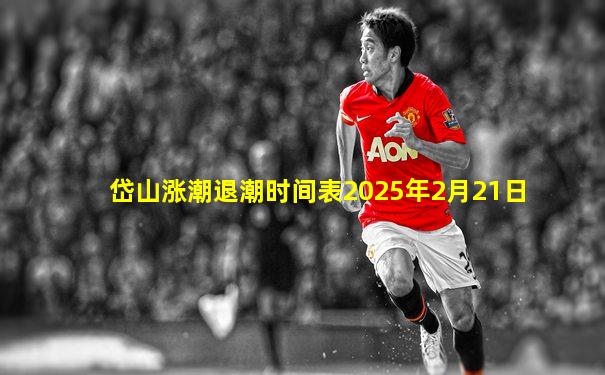 岱山涨潮退潮时间表2025年2月21日